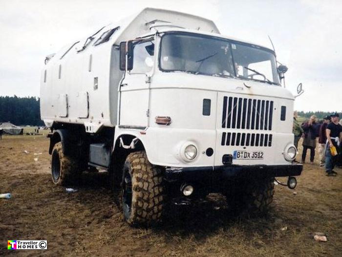 White IFA W50L at Czech Rave 2000